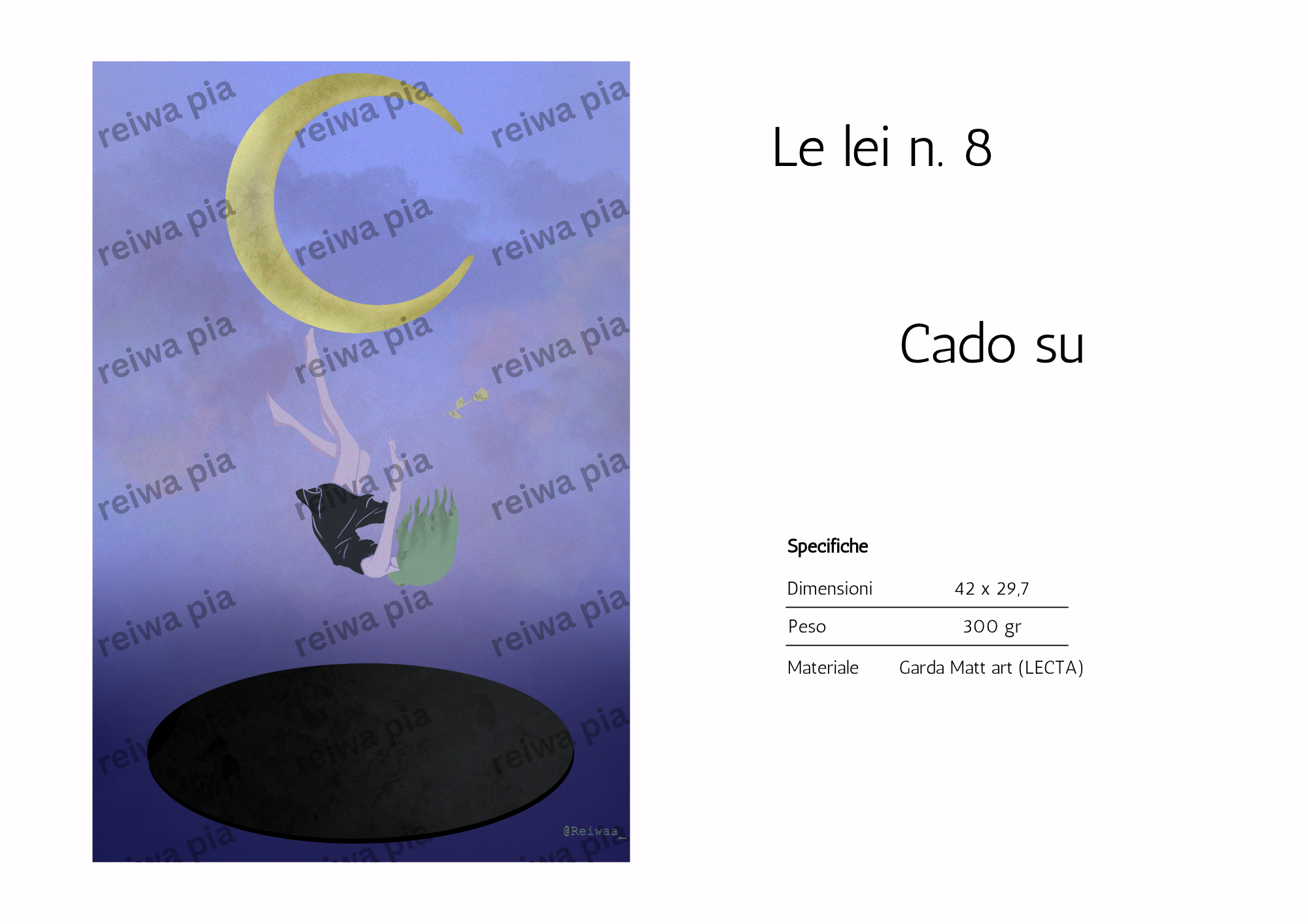 Le lei n.8 — Cado su
